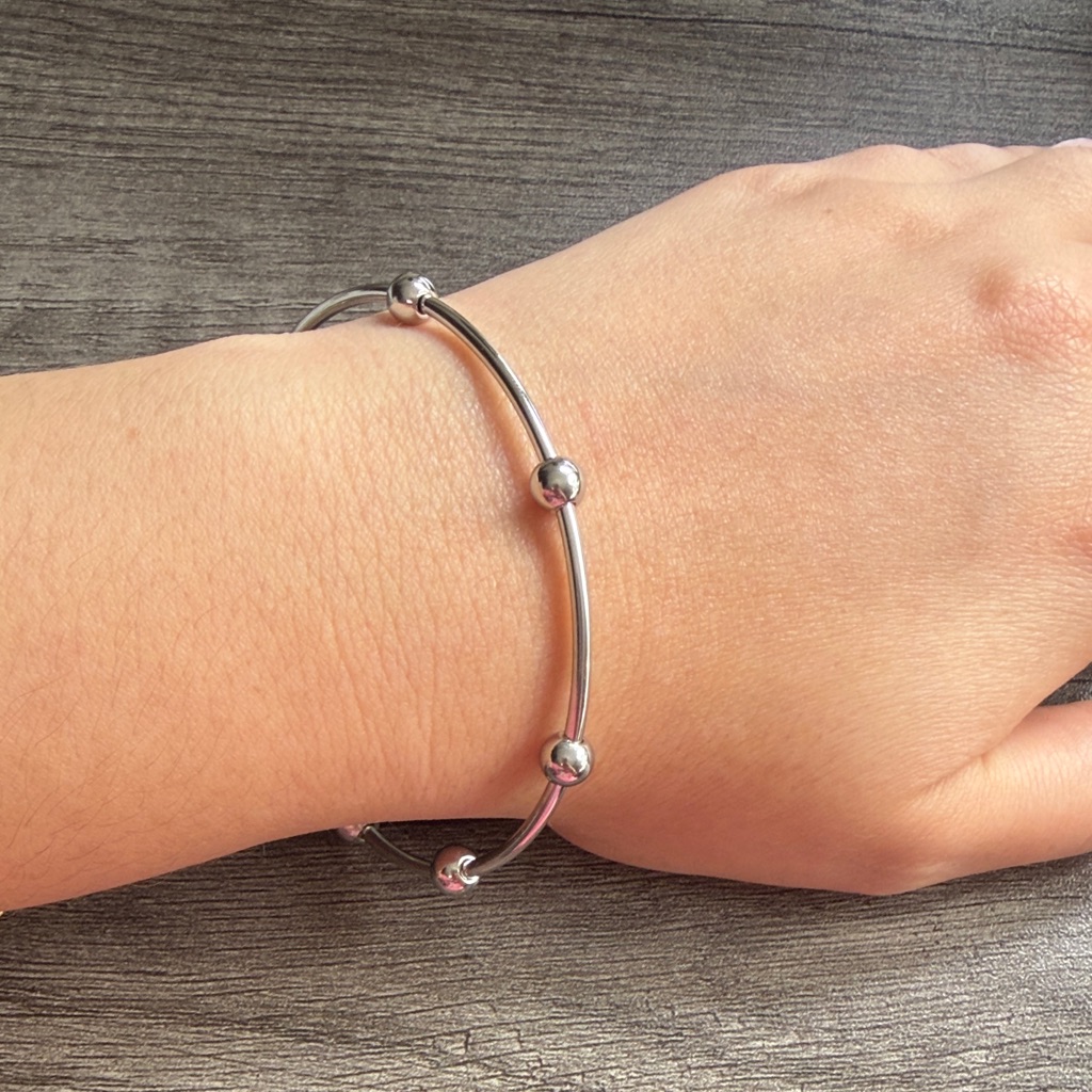 Stainless Steel Bangle Cuff Bracelet